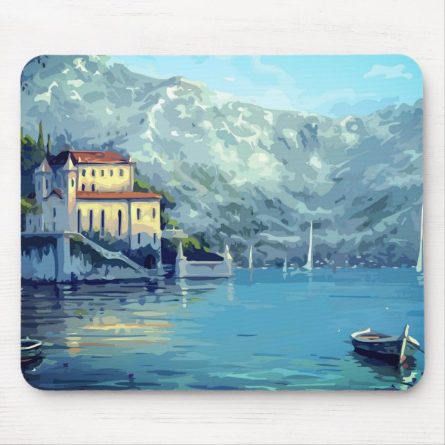 Landschaft, Hintergrund, Natur Mousepad (Vorne)