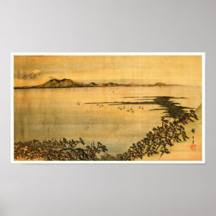 Landschaft Hiroshige Japanisch Fine Art Poster