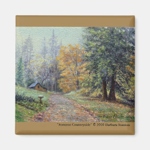 "Landschaft im Herbst" Magnet