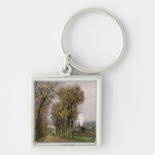 Landschaft im Ile de France, c.1878 Schlüsselanhänger