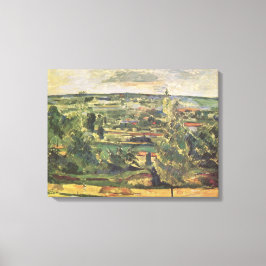 Landschaft im Jas-de-Bouffan - Paul Cezanne Leinwanddruck