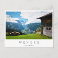 Landschaft im Lauterbrunnen Tal der Schweiz