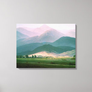 Landschaft im Riesengebirge, 1810-11 Leinwanddruck