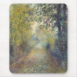 Landschaft im Wald (von Pierre-Auguste Renoir) Mousepad