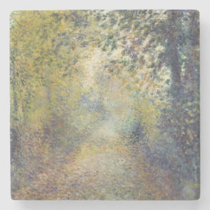 Landschaft im Wald (von Pierre-Auguste Renoir) Steinuntersetzer