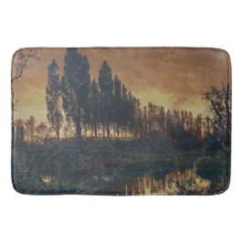 Landschaft in Bayern (Deutschland) Badematte