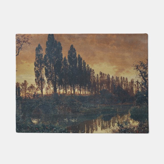 Landschaft in Bayern (Deutschland) Fußmatte (Vorderseite)