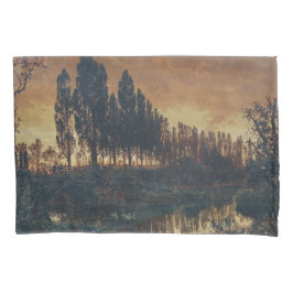 Landschaft in Bayern (Deutschland) Kissenbezug