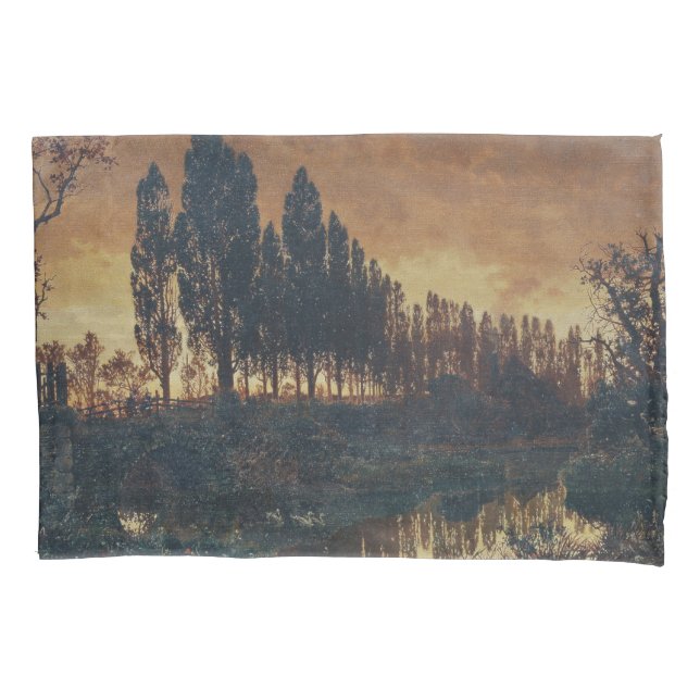 Landschaft in Bayern (Deutschland) Kissenbezug (Vorderseite-Links)