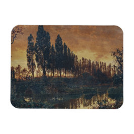 Landschaft in Bayern (Deutschland) Magnet