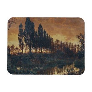 Landschaft in Bayern (Deutschland) Magnet