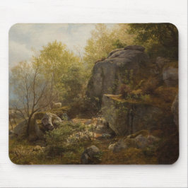 Landschaft in der Nähe von Conway, North Wales (na Mousepad