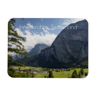 Landschaft in der Nähe von Innertkirchen, Schweiz Magnet