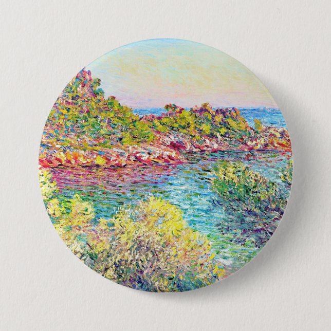 Landschaft in der Nähe von Monte Carlo (von Claude Button (Vorderseite)