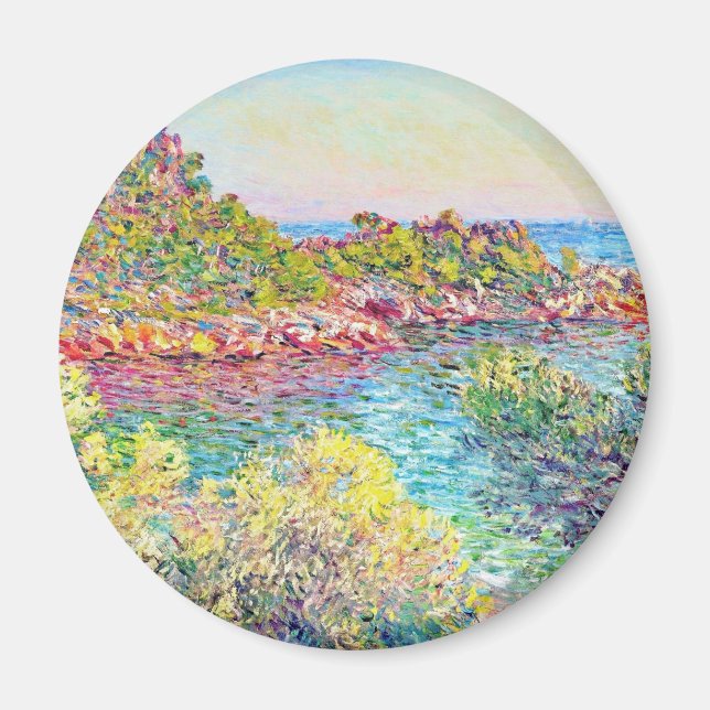 Landschaft in der Nähe von Monte Carlo (von Claude Magnet (Vorne)