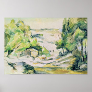 Landschaft in der Provence Poster