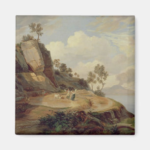 Landschaft in Italien Magnet