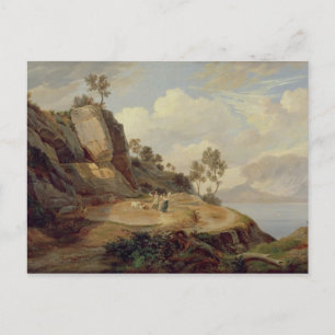 Landschaft in Italien Postkarte