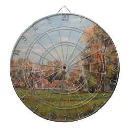 Landschaft in Lagny (Frankreich) Dartscheibe