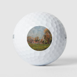 Landschaft in Lagny (Frankreich) Golfball