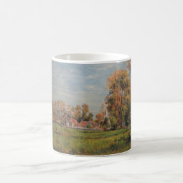 Landschaft in Lagny (Frankreich) Kaffeetasse