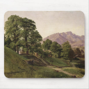 Landschaft in oberem Bayern, 1836 Mousepad