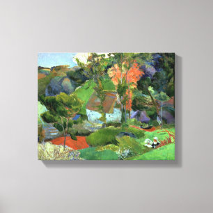 Landschaft in Pont Aven, 1888 Leinwanddruck