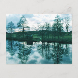 Landschaft in Schweden Postkarte