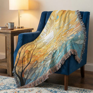 Landschaft in ukrainischen Motiven Wurfdecke Decke