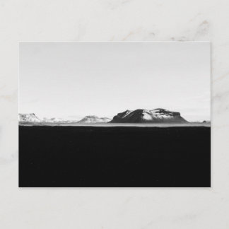 Landschaft Islands Postkarte