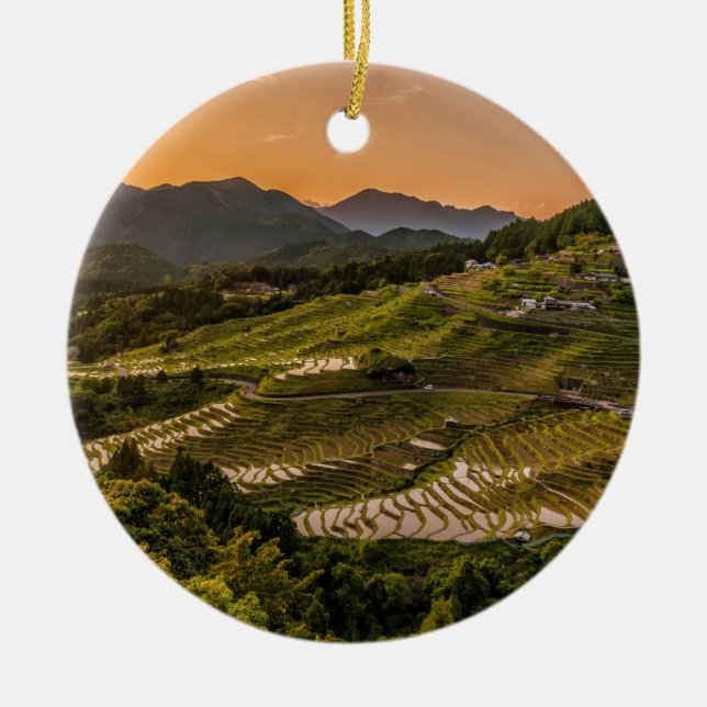 Landschaft Keramik Ornament (Vorne)