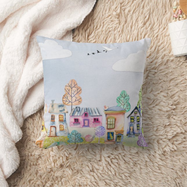 Landschaft Kissen (Decke)