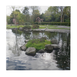 Landschaft Klein (4,25" x 4,25") Keramik Foto Tile Fliese