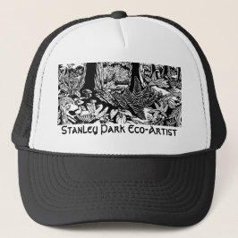 Landschaft Kunst Hats Stanley Park Öko Art Caps Truckerkappe