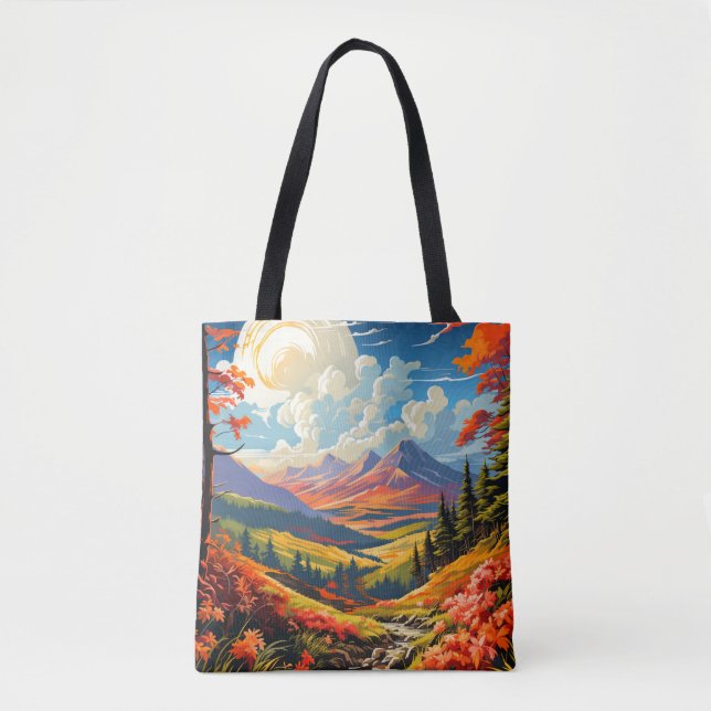 Landschaft Landschaft Illustration (Vorderseite)