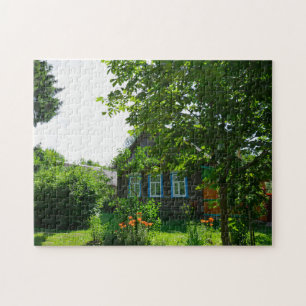 Landschaft Landschaft Landschaft Dorfhaus Puzzle