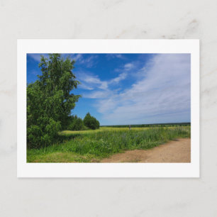 Landschaft Landschaft Landschaft Landstraße Weißru Postkarte