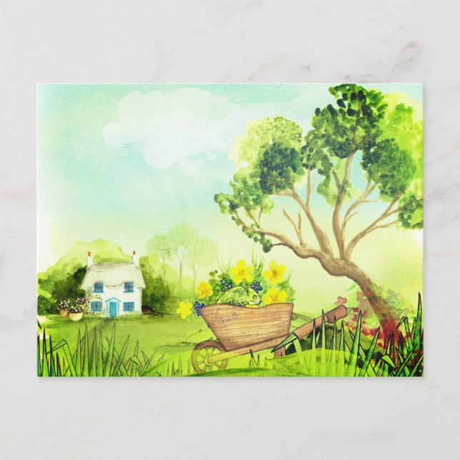 Landschaft Landschaft Landschaft Postkarte (Vorderseite)