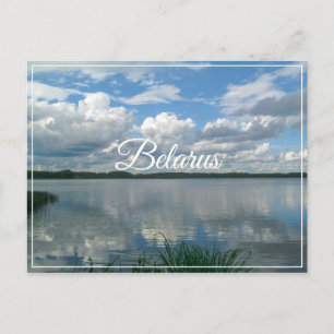 Landschaft Landschaft Seen Sky Belarus Postkarte