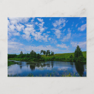 Landschaft Landschaft Seen Sky Belarus Postkarte