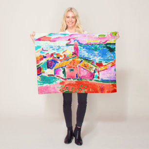 Landschaft, Matisse Fleecedecke