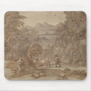 Landschaft Mercury und Apollo Mousepad
