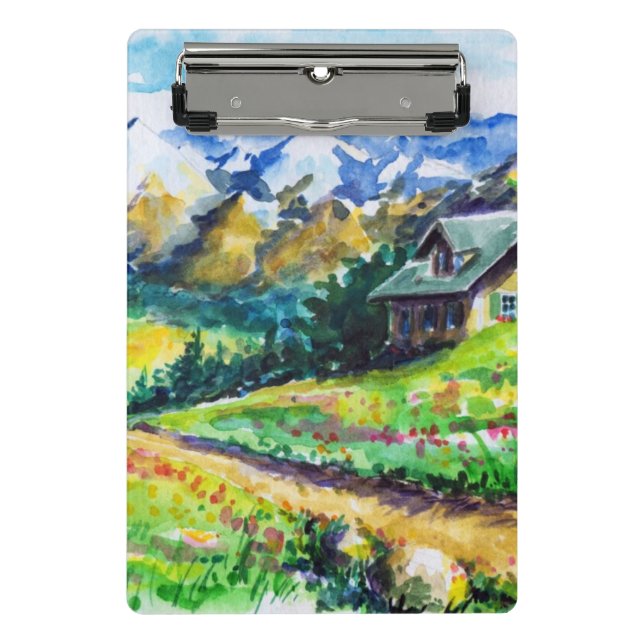 Landschaft Mini Klemmbrett (Vorderseite)