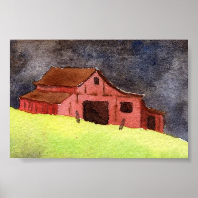 Landschaft Mini-Poster Poster (Vorne)