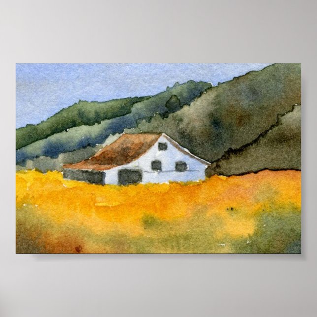 Landschaft Mini-Poster Poster (Vorne)