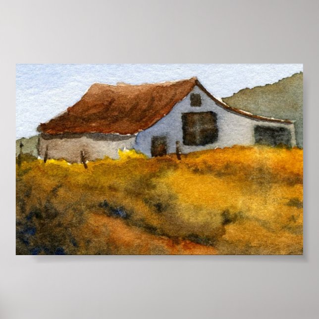 Landschaft Mini-Poster Poster (Vorne)