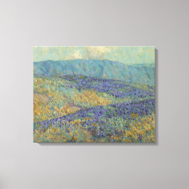 Landschaft mit Blumen (von Granville Redmond) Leinwanddruck