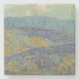 Landschaft mit Blumen (von Granville Redmond) Steinuntersetzer