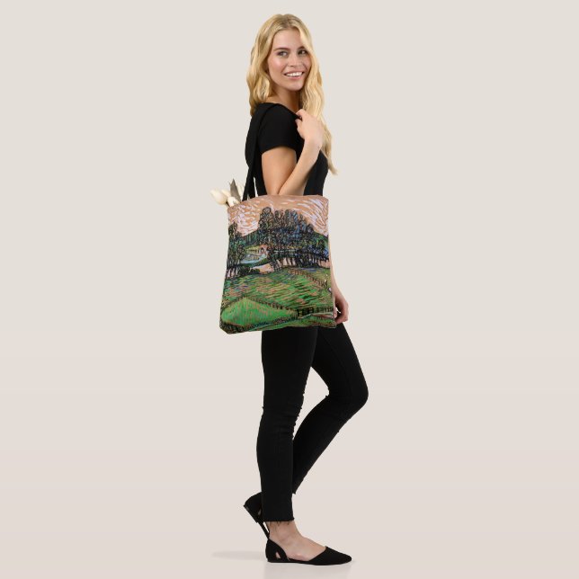 Landschaft mit Brücke über die Oise (Am Model)