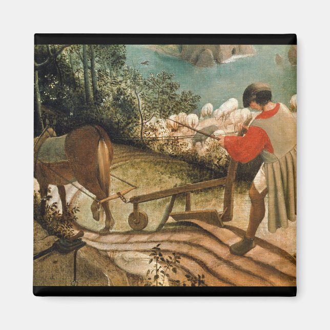 Landschaft mit dem Fall von Icarus Magnet (Vorne)